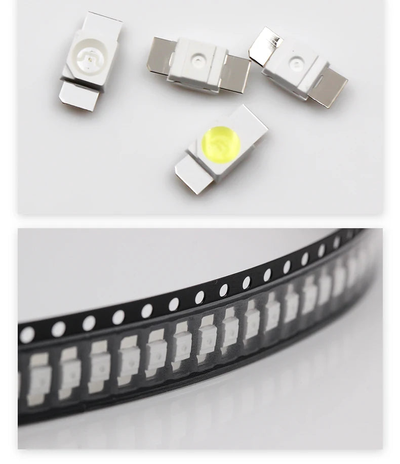2000pcs SMD 3528/6028 RGB LED Common Anode SMT Chip Tricolor Red Green Blue GoldYellow Pink orange 1210 Shine down Light Emittin