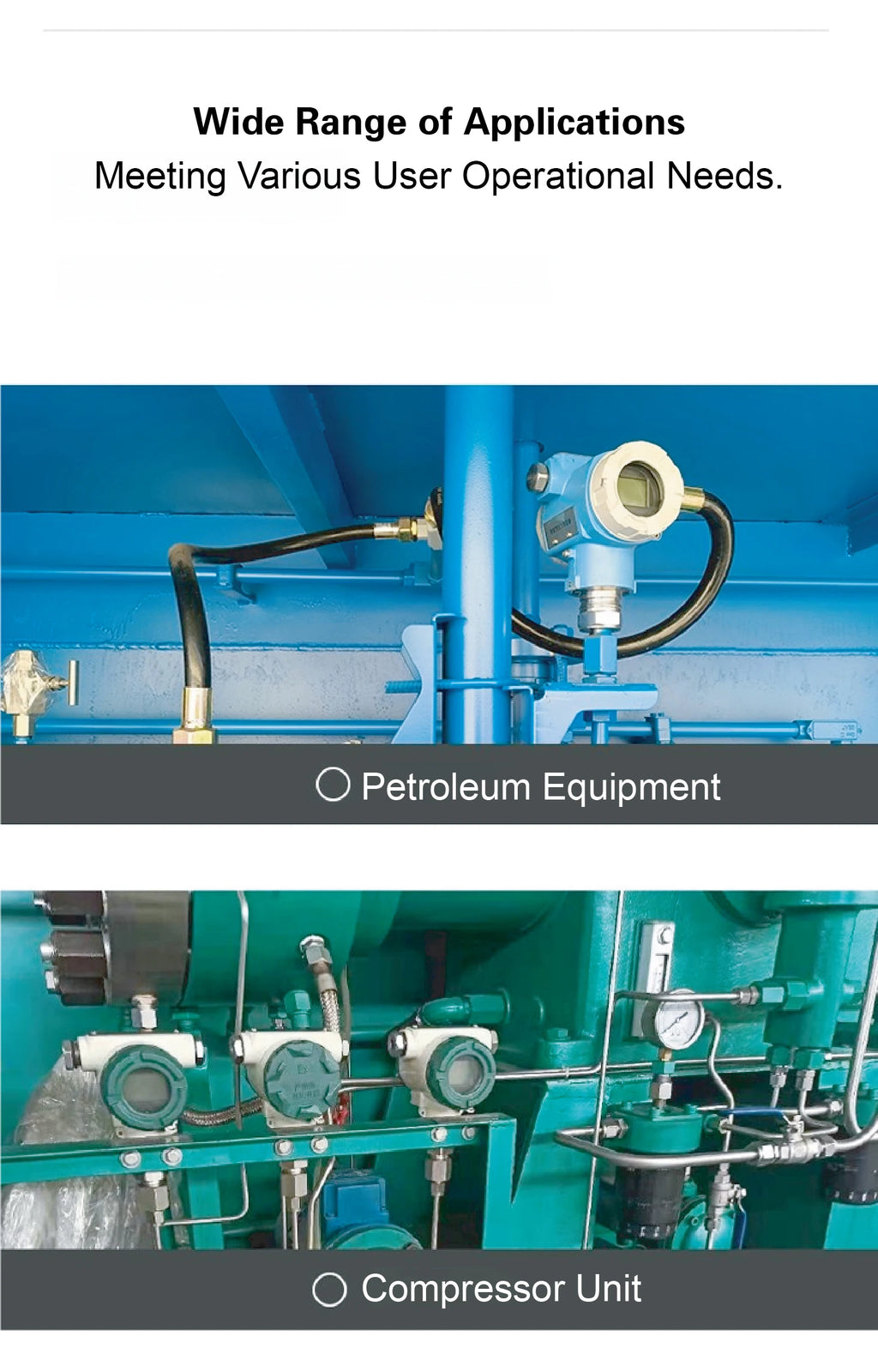 3051DP Differential Pressure Transmitter 4-20mA+HART Explosion Proof Digital Sensor for Industrial Automation