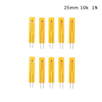NEW 10pcs NTC Thin Film Thermistor 2.5cm 5cm 3950 10K 50K 100K MF5B SMD 1% 5% Temperature Sensor