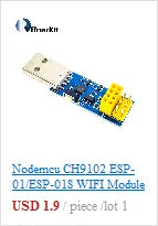 ESP8266 CH340G NodeMcu V3 Lua Wireless WIFI Module Connector Development Board ESP-12E Micro USB CH9102X CP2102 Based L293D