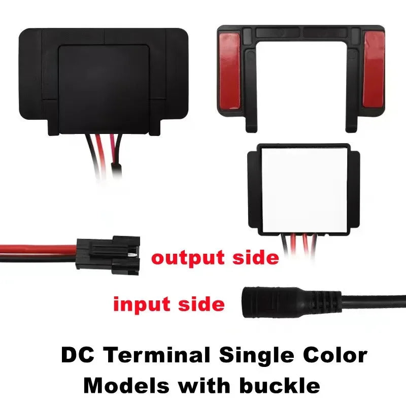 Touch Sensor Switch DC 12V 24V 5A 60W LED Smart Single Key Mirror Light Switch Touch Dimmer Switch For Bathroom Mirror