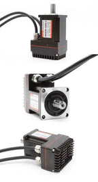 48V DC Servo Motor All-in-one Built In Drive 200-1000W Low Voltage 60/80mm Motor 17Bit Absolute Encoder 3000RPM With RS485