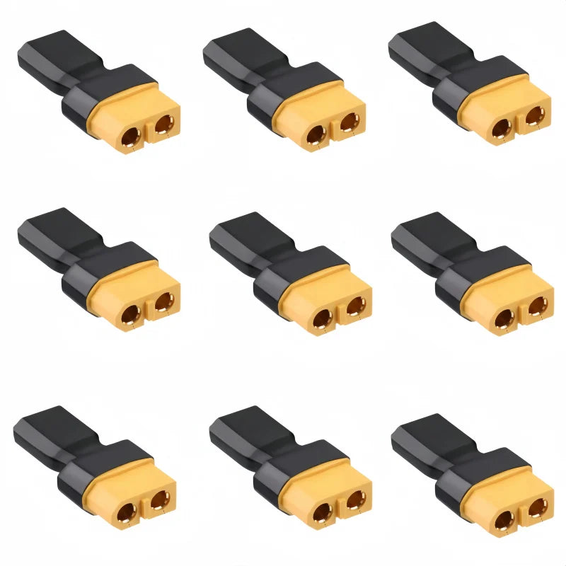 XT60 to XT30 Plug Adapter Converter Connector Male/Female for FPV Drone RC Lipo NiMH Battery Charger ESC Accessory