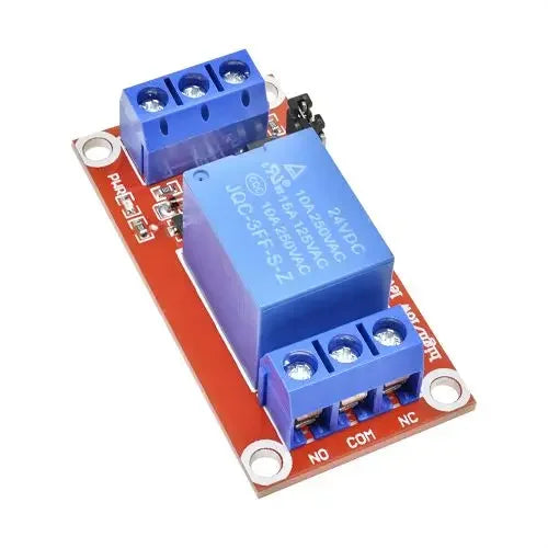 1-5Pcs DC 5V 9V 12V 24V 1 Channel Relay Module With Optocoupler Shield Board High Low Level Trigger Power Supply Module Arduino
