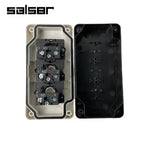 Reset Momentary Waterproof 3 Position Spring Return Push Button Switch Control Station Box Up Down Arrow Stop