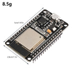 3PCS CP2102 ESP32 WiFi Bluetooth Development Board 0.96" OLED Screen Onboard PCB Antenna Support CVSD SBC Audio for Arduino Electronic DIY Projects