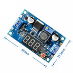 LM2596 DC DC Step Down Converter LED Display Voltage Regulator Volt meter 4.0~40 to 1.3-37V Buck Adapter Adjustable Power Supply