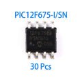 1~100Pcs PIC12F675-I/SN Sop8 Package 8 Bit Flash Memory Pic Microcontroller Integrated Circuit Chip For Electronic Diy Circuit