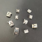 10 Models 50pcs/Lot Micro USB Connector, Mini Usb Jack Tail Socket for Charging Port