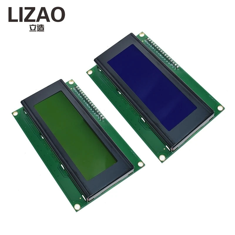 LIZAO 20X4 LCD2004 LCD Module IIC/I2C/TWI Serial Port Blue Green Backlight Display for Arduino UNO R3 MEGA2560
