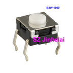 100pcs New Original Omron Waterproof Tactile Switch B3W-1000 1002 1050 1052 4000 4005 4050 4055