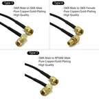 RG174 SMA to SMA Cable Male to Male extension jumper Pigtail male Adapter Cable my SMA  Antenna cable For WIFI 3G 4G GSM Antenna