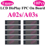 10pcs Original Screen Connector For Samsung A52S A53 A72 A33 A32 A23 A22 A13 A12S A03s A02s A42 LCD Display FPC On Board 78 Pin