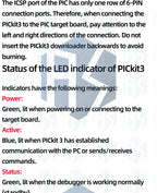 PICKIT3 PICKIT3.5 PICKIT 3 Programmer Offline Programming PIC Microcontroller Chip +PIC Programmer adapter seat