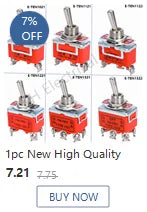 5/10 PCS,Toggle Switches,Deep Blue,Mini,6 Pin,ON-ON/ON-OFF-ON,DPDT,Power Switch Button,3A/250V,6A/125V AC,MTS-202,Switch