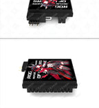 Motherboard 24PIN Custom Image Converter Lighting Power Supply 24P To 90/180 Degree MOBO Adapter Connector Steering Head MOD