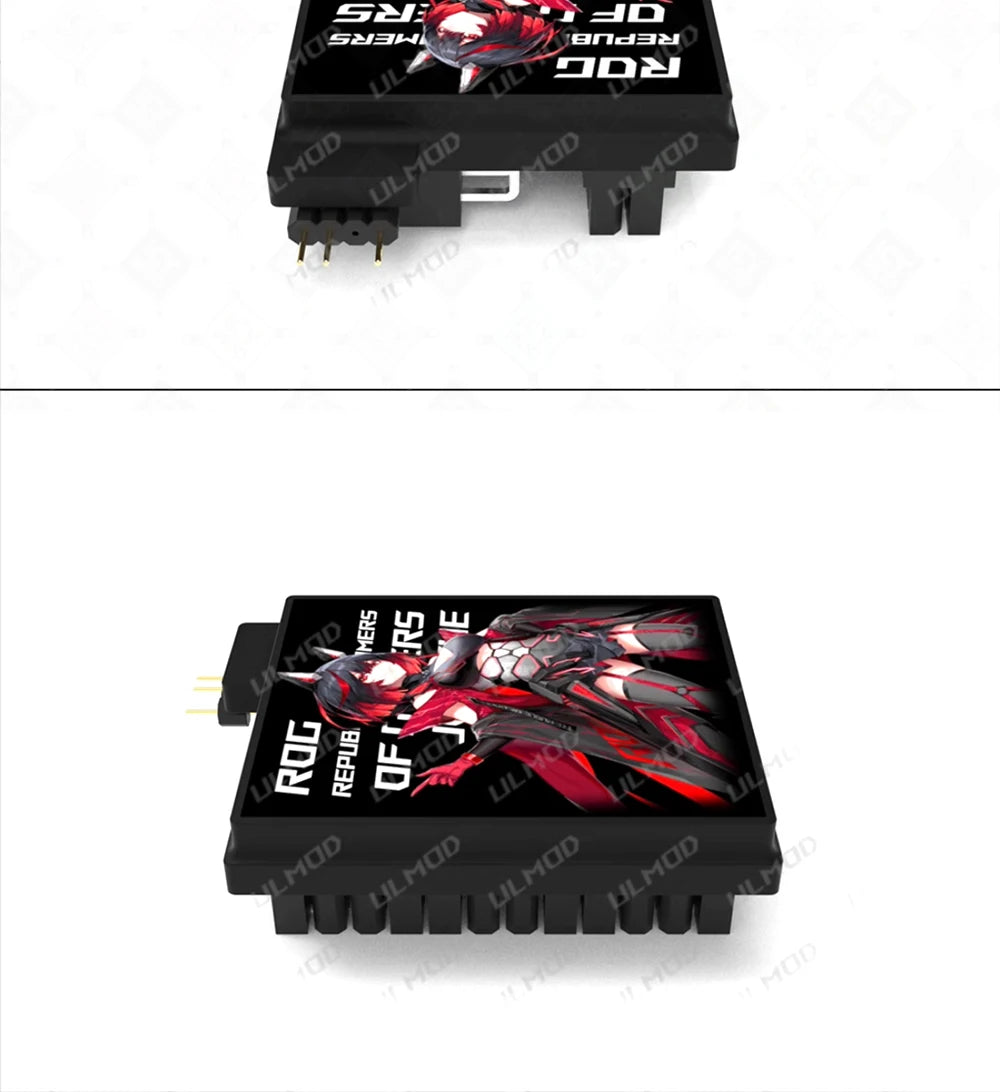 Motherboard 24PIN Custom Image Converter Lighting Power Supply 24P To 90/180 Degree MOBO Adapter Connector Steering Head MOD