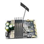 DC 9-30V Bluetooth Power Amplifier Module 2×100W Dual Channel APP Tuning Audio Board for Home Outdoor Speaker DIY Audio Upgrade