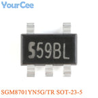 50pcs/10pcs SGM2036 SGM2036-ADJYN5G/TR -2.8YN5G -3.3YN5G SOT23-5 Low Dropout Linear Regulator IC Chip SGM2019 -1.5YN5G-3.3YC5G