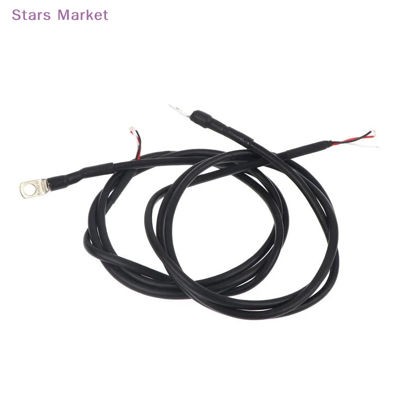 New DS18B20 Digital Temperature Sensor Copper Lug Inner Hole Installation 4mm/5mm/6mm/8mm With 1M/2M Shielded Cable