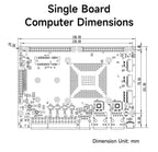 T536 Core Board Multi-core Heterogeneous Quad-core A55 CDSENET ECK33 ARM NPU RISC-VLGA Single-board Computer Industrial Grade