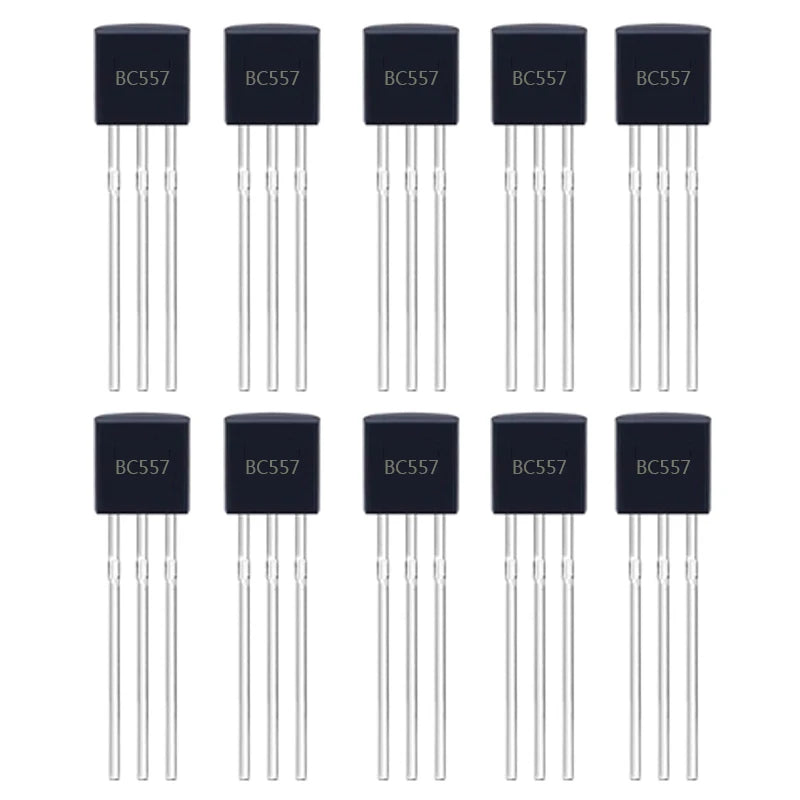 10 Values NPN PNP Power Transistors Assortment Kit BC327 BC337 BC517 BC547 BC548 BC549 BC550 BC556 BC557 BC558 Each Value 10PCS