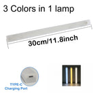 Motion Sensor Bar Light Type C Rechargeable Light LED Magnetic Attraction Night Light for Kitchen Bedside Wardrobe Bookcase