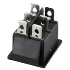 2pcs 6 PIN DPDT Double Pole Double Throw 20 Amp Momentary Rocker Switch 16A 250V AC/ 20A 125V AC Electrical Equipment