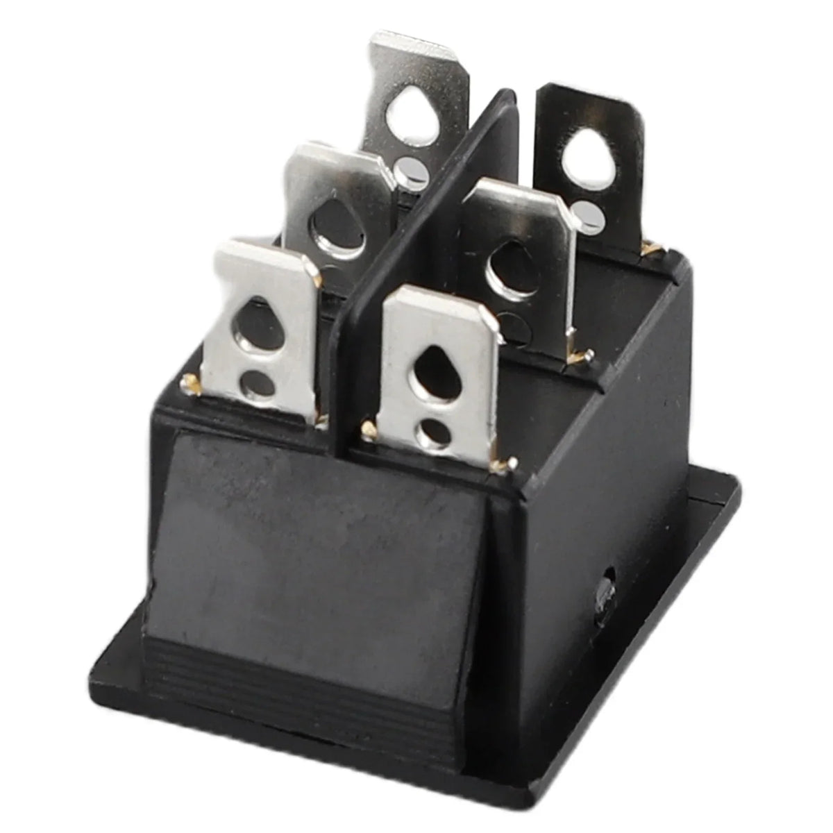 2pcs 6 PIN DPDT Double Pole Double Throw 20 Amp Momentary Rocker Switch 16A 250V AC/ 20A 125V AC Electrical Equipment