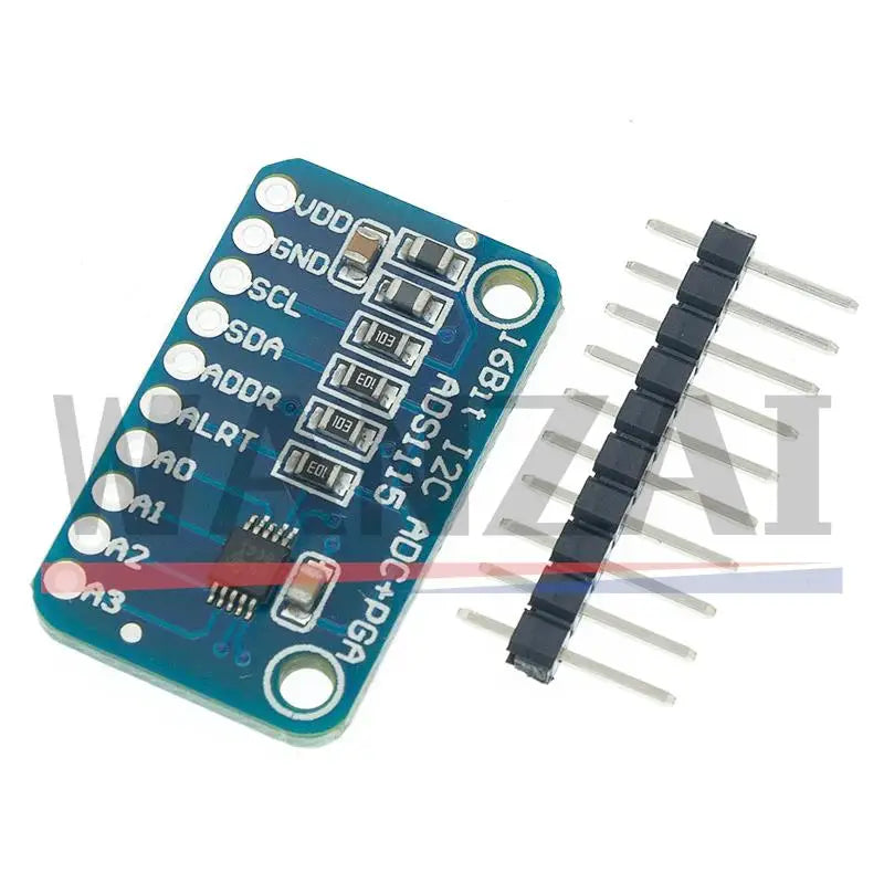 16 Bit I2C ADS1115 Module ADC 4 Channel With Pro Gain Amplifier RPi Development Board