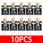 KY-008 650nm Laser Transmitter Module with Laser Sensor Module Non-Modulator Tube Laser Receiver Module Kit