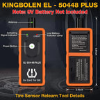 KINGBOLEN EL-50448 Plus TPMS Relearn Tool for Ford GM TPMS Relearn Tool for Ford GM Tire Pressure Monitor Sensor Reset Tool, 2 in 1 Relearn Tool for F150 Lincoln Buick Cadillac