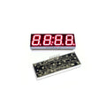 10PCS 0.8 inch 4-digit clock digital tube 71.5mmX26mm digital display "8" height 20.3mm 7-segment digital tube 8402 series 14PIN