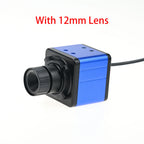 GXIVISION 60FPS 2MP Color Global Shutter Case Camera,USB Drive Free,Moving Capture,1600x1200,CS Lens,Win/Linux/Android/RPi