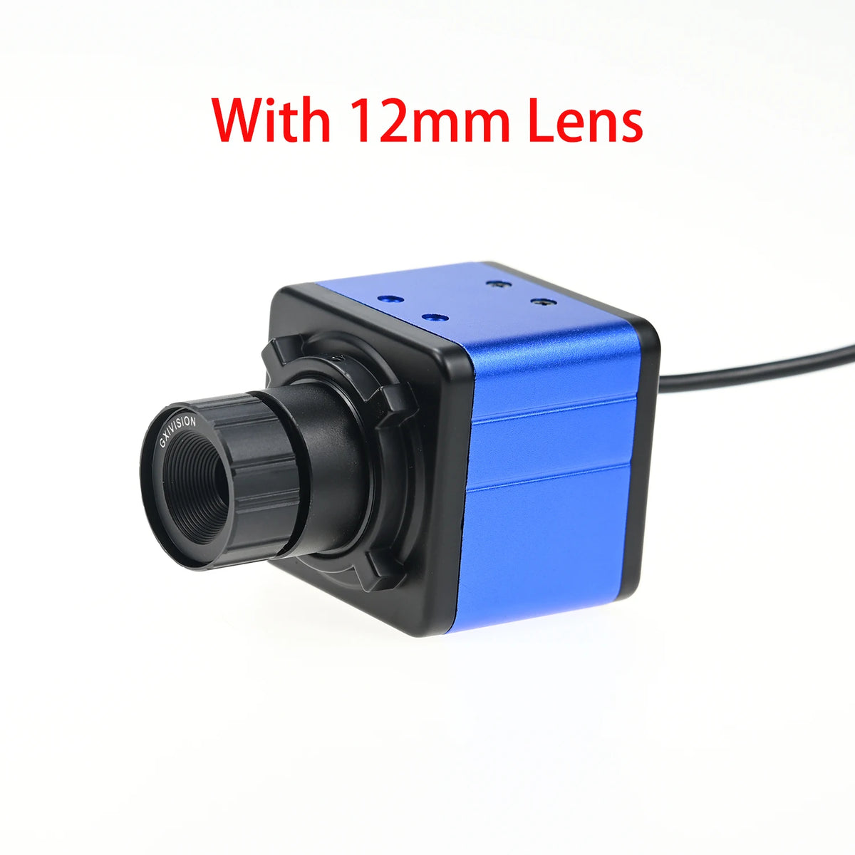 GXIVISION 60FPS 2MP Color Global Shutter Case Camera,USB Drive Free,Moving Capture,1600x1200,CS Lens,Win/Linux/Android/RPi