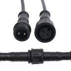 M12 IP67 Waterproof Cable Connector 2/3/4 Pin Male Female Plug with PVC Wire for Car Motorcycle LED Light Auto Accessories