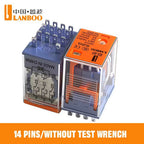 LANBOO Relay 12V 24V/AC 220V AC Voltage Coil High Quality General Purpose Micro Mini Relay with Socket Base 8pin/14pin