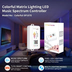 Ws2812B Led Rgbic Strip Light Controller Dc5V-24V WiFi Sp511E Music Ws2811 Sk6812 Sp107E Addressable Sp107E Smart App Controller
