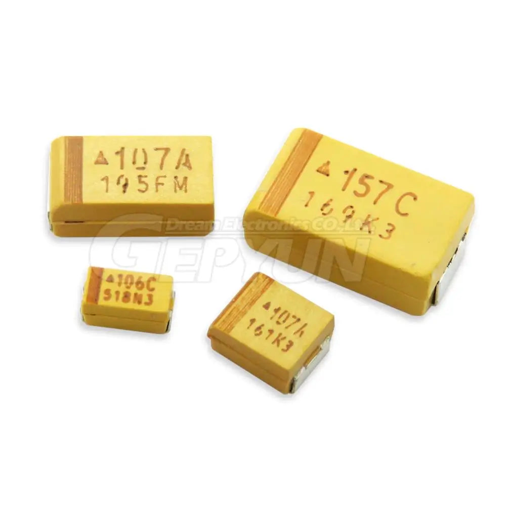 10pcs A B C D Type SMD Tantalum Capacitor 476 106 6.3V 10V 16V 25V 35V 0.33/0.47/2.2/3.3/10/22/33/47/100/150/220/330/470 UF SMD