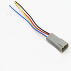 1Pcs DT Waterproof Automotive Connector With 15cm Wiring DT06-2S/DT04-2P 3P 4P 6P 8P 12P Male Female Plug Socket For Automobile