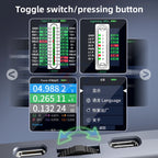 QianLi IBridge A3 Lightning Type-C Tail Plug Comprehensive Analysis Tester for iPhone Phone Charging Port Fault Detection Repair