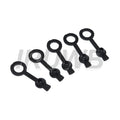 5PCS DC-099 Open Hole 11MM 5.5*2.1 5.5*2.5 DC099 5.5 mm x 2.1mm DC Power Jack Socket Female Panel Mount Connector Metal
