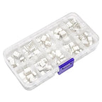 50PCS/Set Integrated Circuit DIP Optocoupler KIT 4N25 4n26 4N27 4N28 4N33 4N29 4N30 4N31 4N32 4n35 IC Combination kit box
