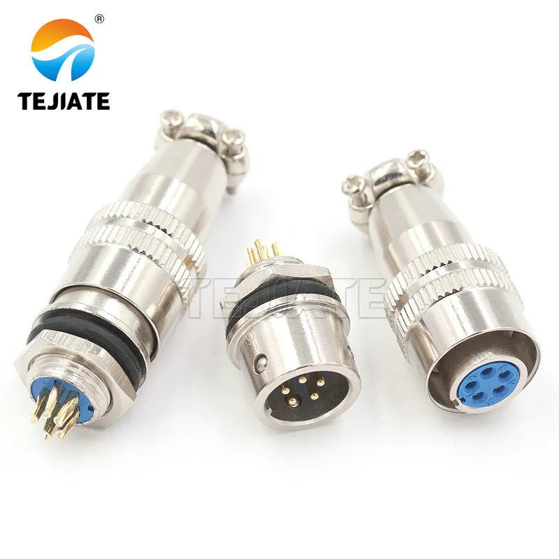 Small aviation plug XS8/9/10/12JK-2/3/4/5/6 core push-pull socket connector gold-plated 250v