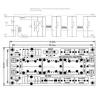 AB97-DC EMI Filter Four-Level Audio AC 220V Power Supply EMI 110V Differential Mode Common Mode EMC Safety Rules FCC 8A