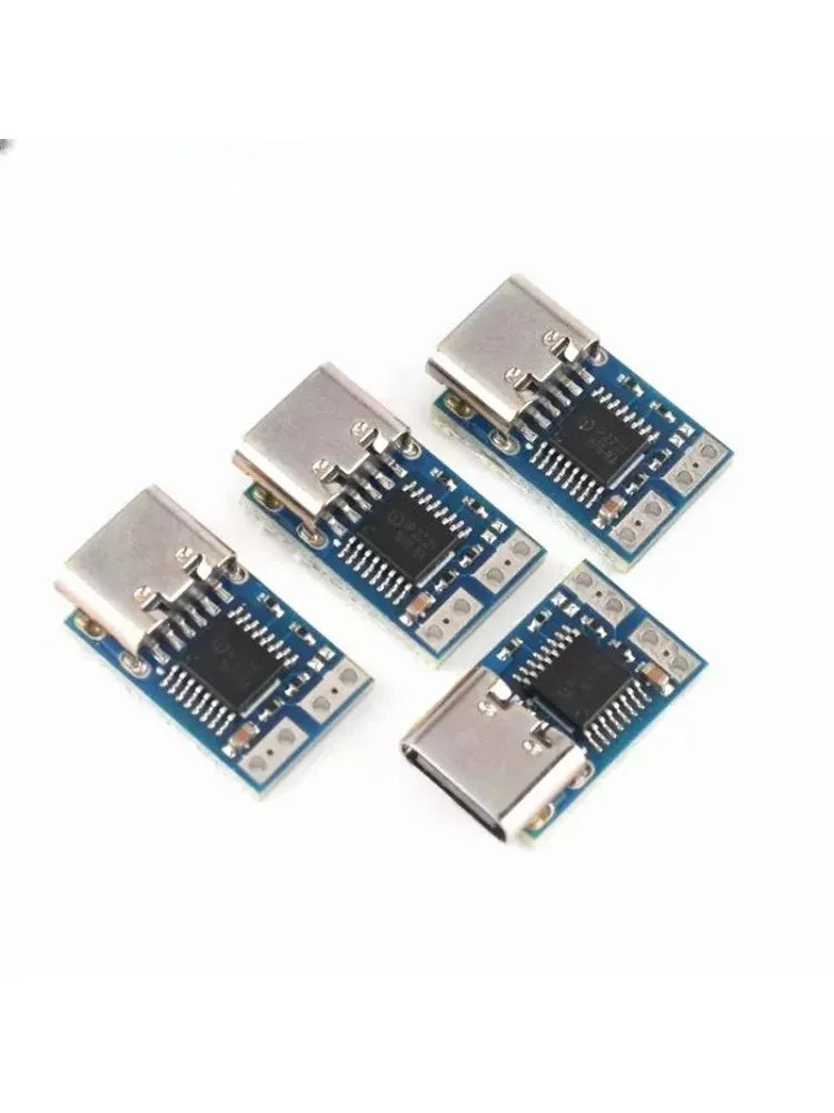 10Pcs Type-C PD decoy module PD23.0 to DC DC trigger extension cable QC4 charger 9V 12V 15V 20V PDC004-PD