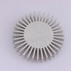 COB Radiator Diameter 50mm 3~7W High Power Led Heatsink Sunflower Solid Radiator Round Alloy Aluminum