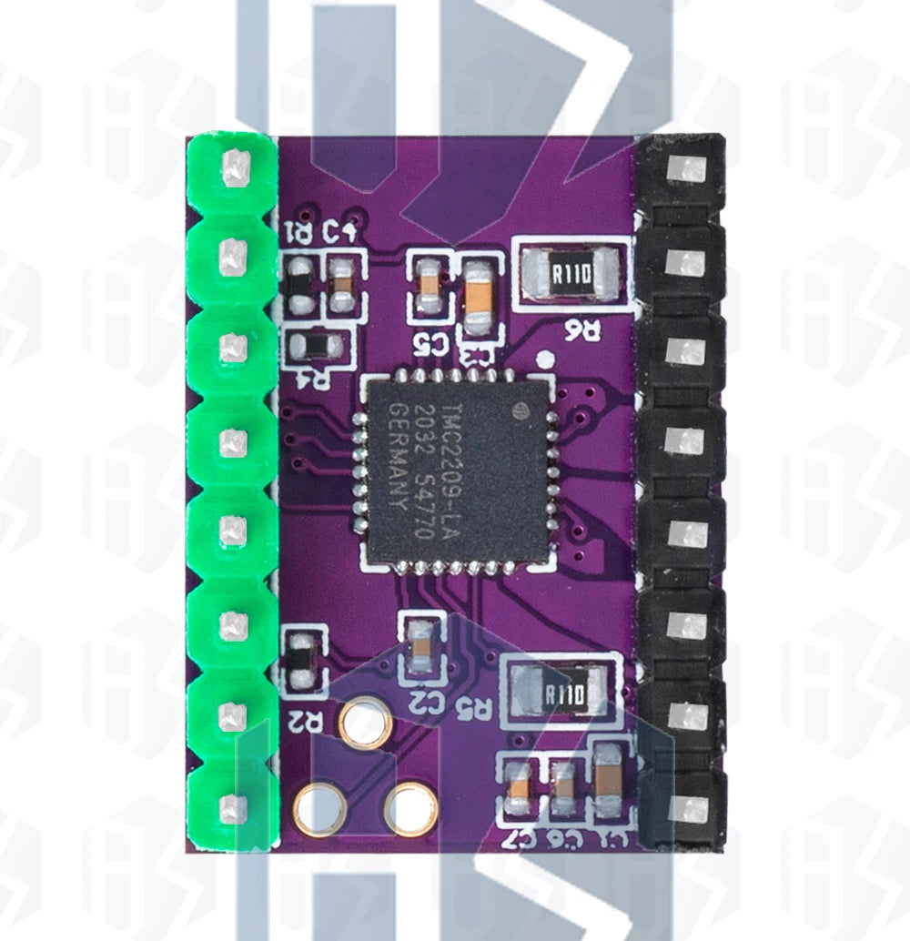 5.5v-28v TMC2130 TMC2209 compatible stepper motor silent driver module 256 subdivision replaces TMC2208 A4988