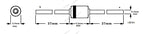 50pcs DIP 1W Zener Diode DO-41 IN/1N47 3.3 V 3.9V 4.3 4.7 5.1 6.2 6.8 7.5 8.2 9.1 10 12 13 15 16 18 20 22 24 27 30 33 36 39 43 V