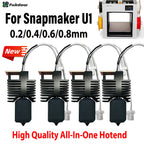 Toolhead Hot End For Snapmaker U1 Pre-installed Thermistor & Ceramic Heating Plate Quick Heating Hotend For U1 3D Printer Parts
